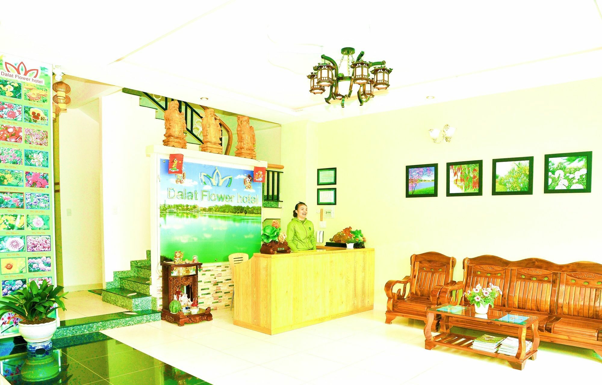 Dalat Flowery Hotel & Coffee Exteriör bild